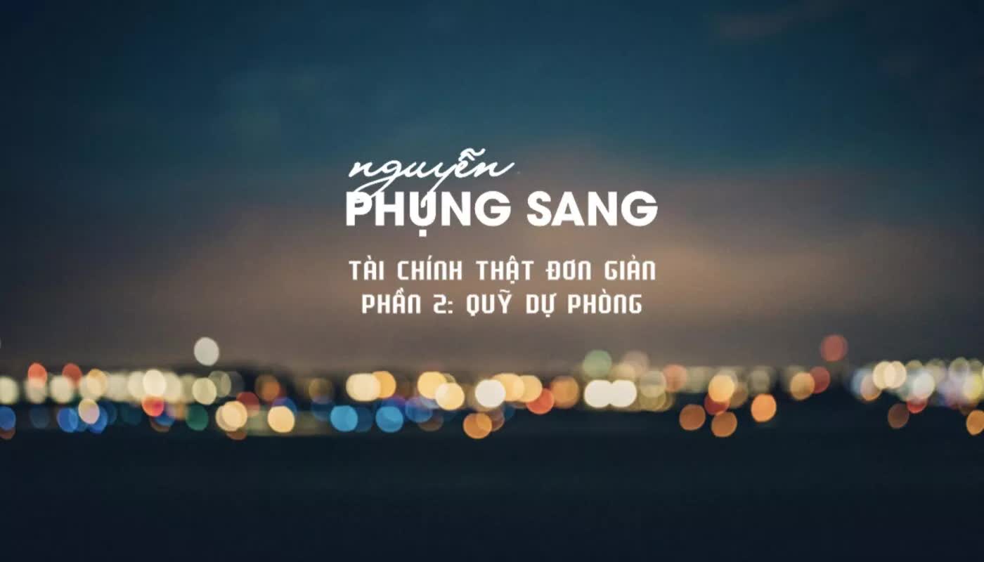 Tai Chinh That Don Gian Phan 2 Quy Du Phong