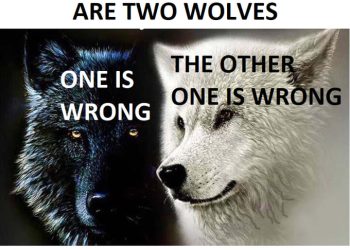 TRONG NGƯỜI BẠN CÓ HAI CON SÓI