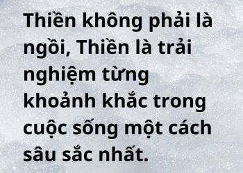 NÊN NGỒI THIỀN THEO CÁCH NÀO?